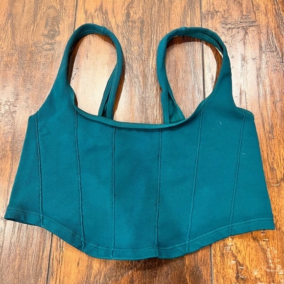 NWOT Free People Movement Tighten Up Corset Crop - Picture 4 of 6